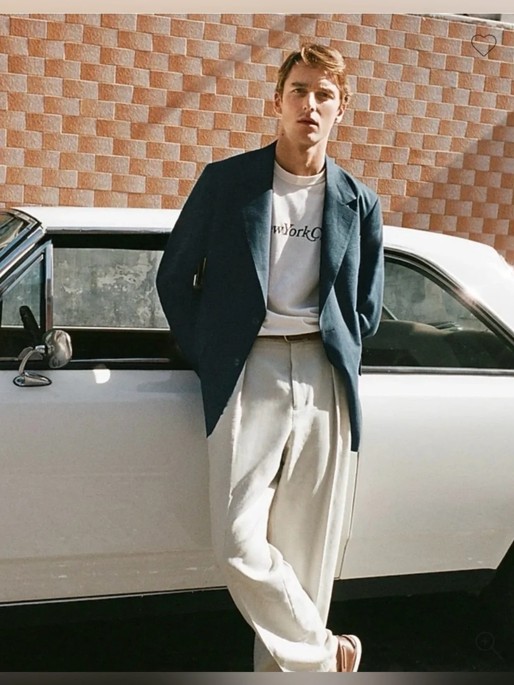 J.Crew Crosby Classic-fit blazer in Italian linen-cotton blend